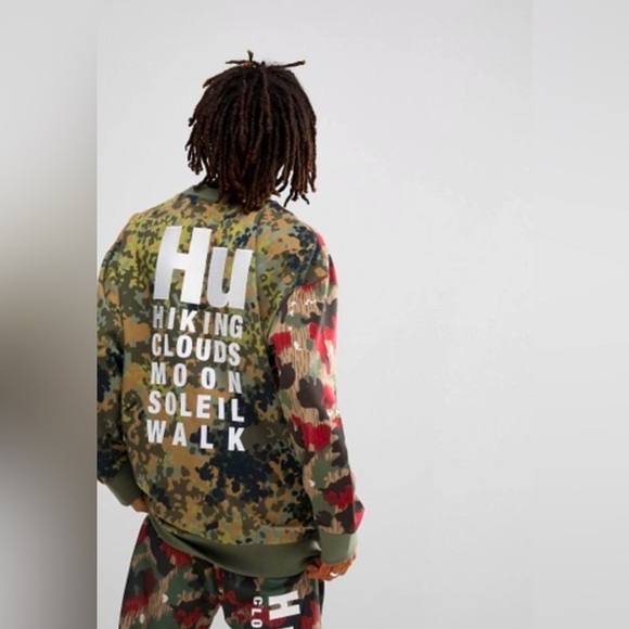 Adidas x Pharrell Williams Hu Camo Oversized Pullover Sweater​​
